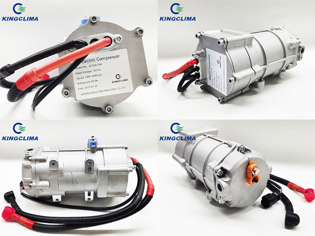 Advantages of our 12v and 24v electric vehicle ac compressor